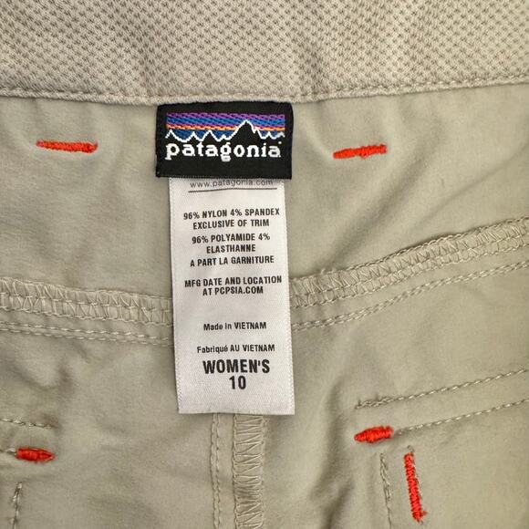 Patagonia Women's Rock Craft Pants Cargo 40 UPF Straight Leg 10 Hiking - Picture 4 of 11